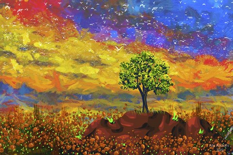 Framed Landscape Print