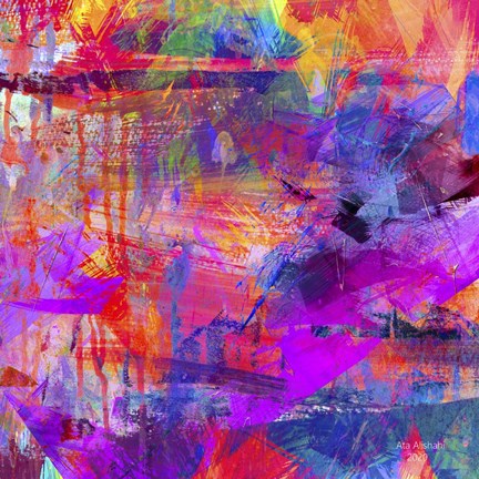 Framed Emotional Journy 3 Print