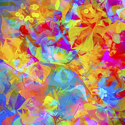 Framed Emotional Journy 4 Print