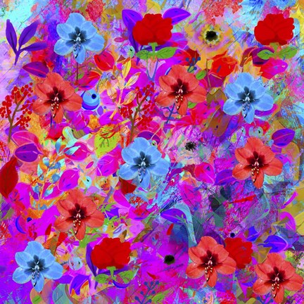 Framed Emotion Explosion 3 Print