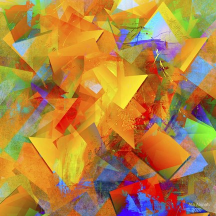 Framed Emotion Explosion 14 Print