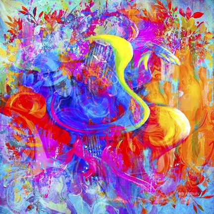 Framed Emotion Explosion 20 Print