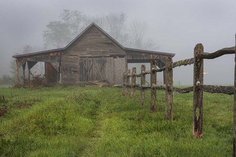 Framed Rustic Barn Print