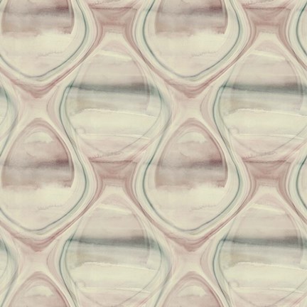 Framed Aquarel Pastel I Print