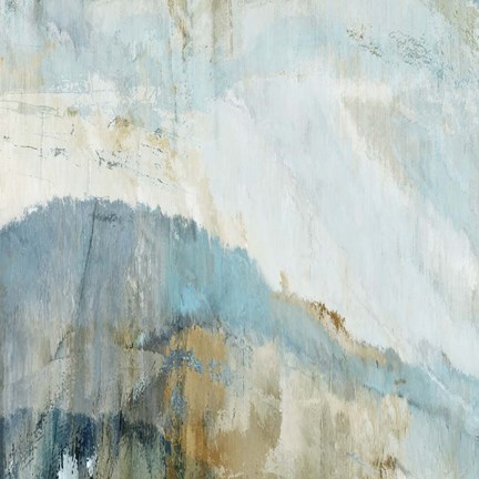 Framed Blue Mountains V Print