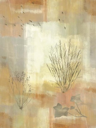 Framed Autumn Mood III Print