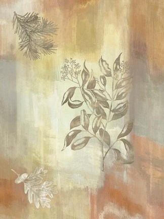 Framed Autumn Mood IV Print