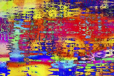 Framed Vivid Waves 3 Print