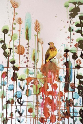 Framed Demander La Joie Print