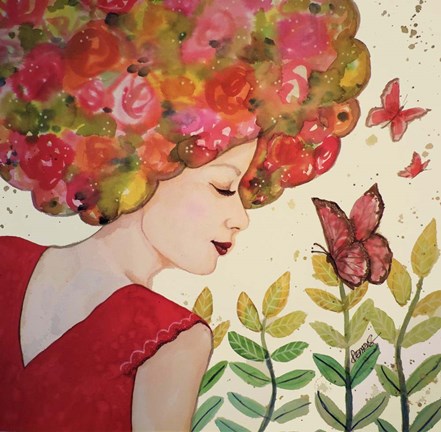 Framed Pour Toi Print