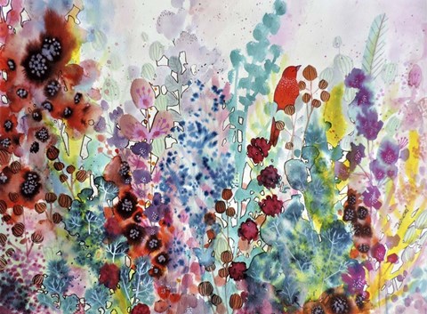 Framed Avoir Tous Les Courages Print