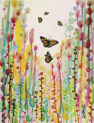 Framed Cette Cage N&#39;etait Qu&#39;un Cocon Print