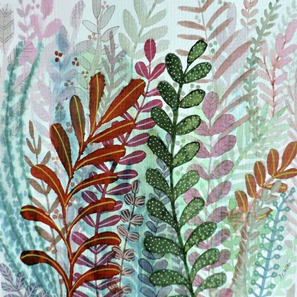 Framed Devant Ma Fenetre Print