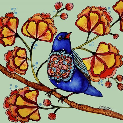 Framed Entre Ciel Et Terre Print