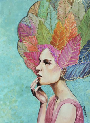 Framed Esperance D&#39;un Jour Nouveau Print