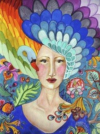 Framed Le Language Des Signes Print