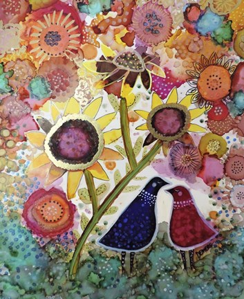 Framed Lredis Moi Ces Choses Tendres Print