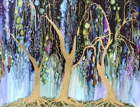 Framed Pour Consoler Nos Saules Print