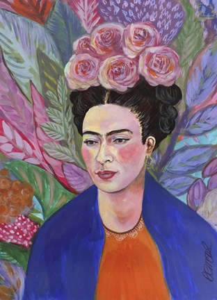 Framed Todavia En Mi Corazon Print