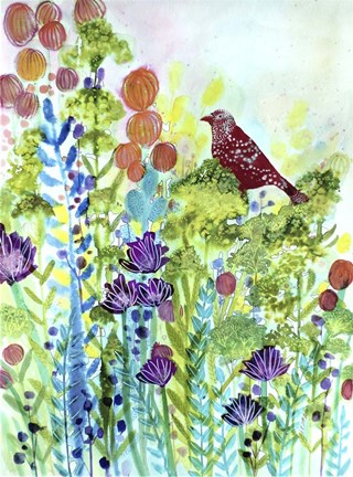 Framed Tous Les Courages Print