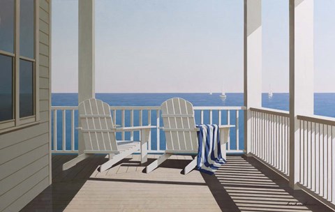 Framed Lazy Summer Days Print