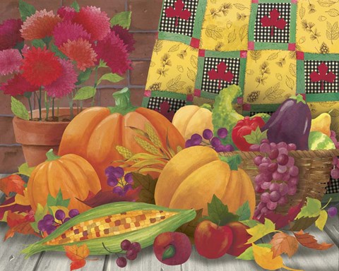 Framed Harvest Time Print