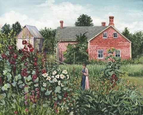 Framed Summer Blooms Print