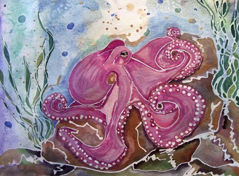 Framed OctopiLullaby Print