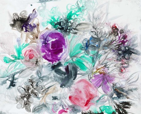 Framed Floral 5 Print