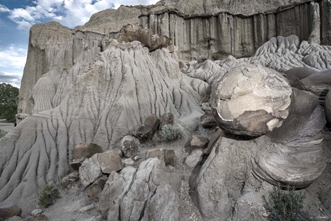 Framed Enter the Badlands 1 Print