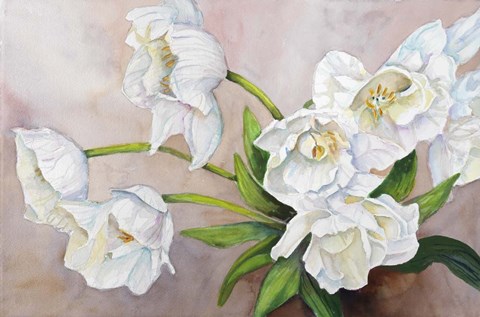 Framed Bending in the Wind Print