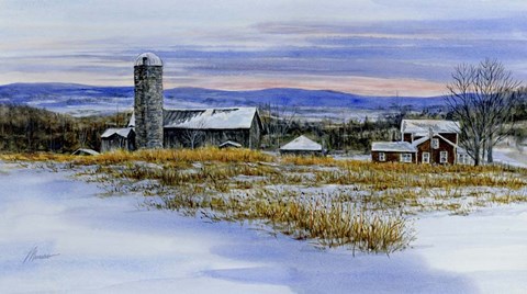 Framed Memory Mile Print