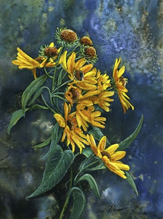 Framed Sun Seekers Print