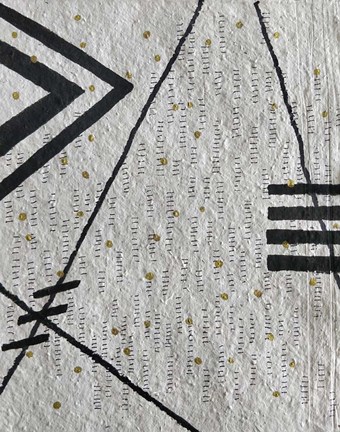 Framed Road Signs Print