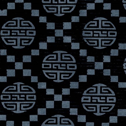 Framed Japanese Patterns VIII Print