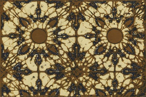 Framed Ethnic Batik VI Print