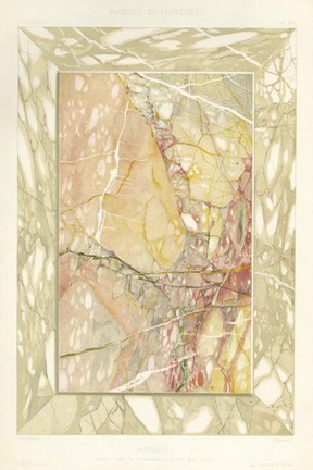 Framed Marble Varieties VIII Print