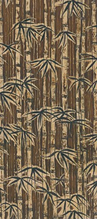 Framed Bamboo Design II Print