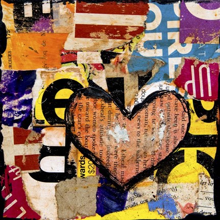 Framed Mixed Luv Print