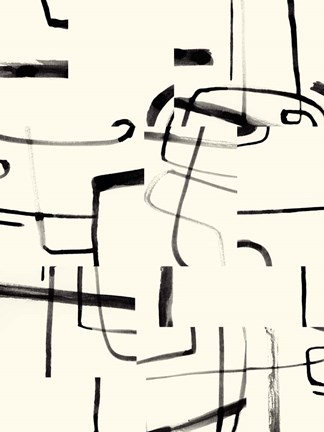 Framed Interface II Print