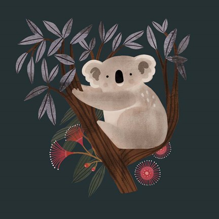 Framed Australian Animals II Print