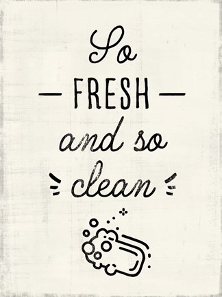 Framed Laundry Room IV Print