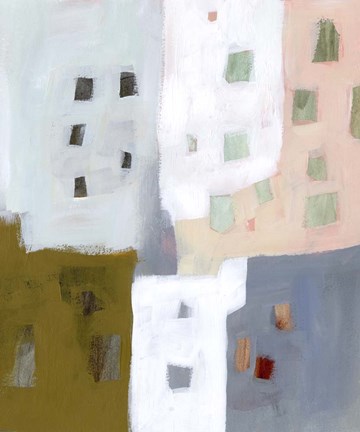 Framed Window Weave II Print