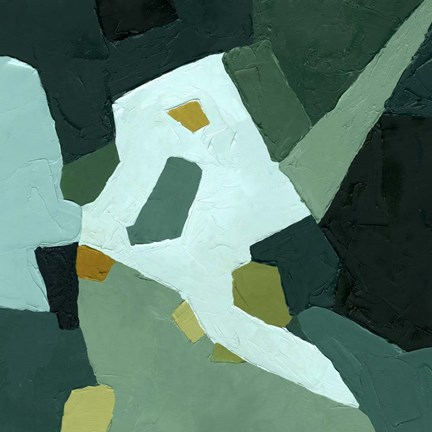 Framed Palette Abstract I Print