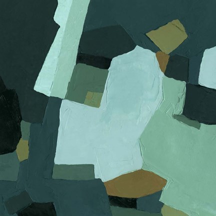 Framed Palette Abstract II Print