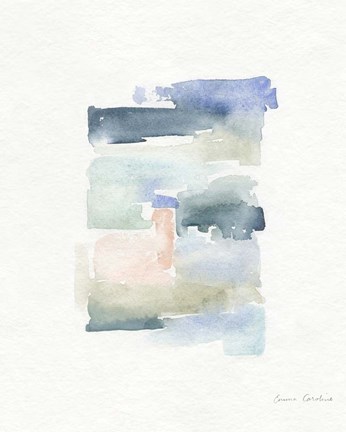 Framed Sea Glass Color Studies IV Print