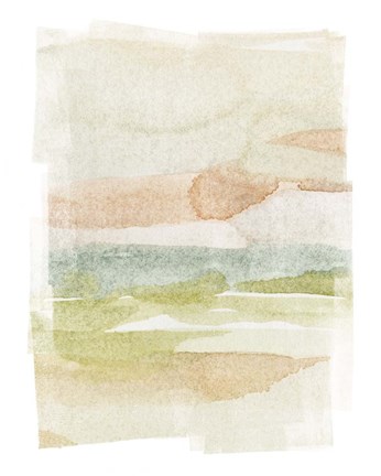 Framed Soft Stack I Print