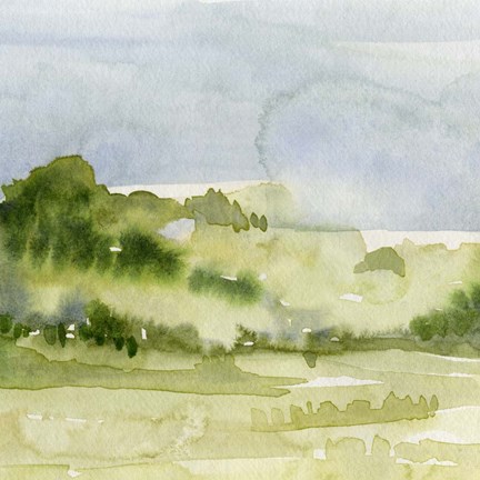 Framed Tempered Horizon II Print