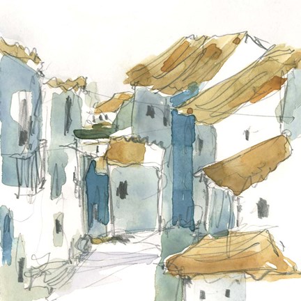 Framed Nerja Moment II Print