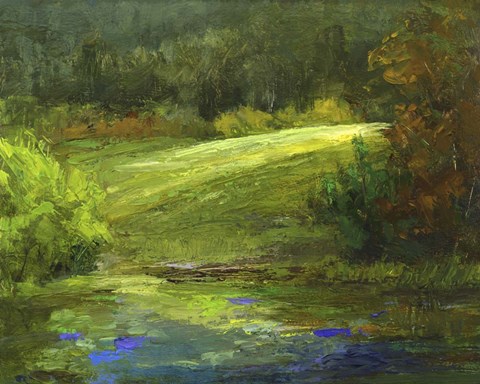 Framed Horsepark at Woodside Print